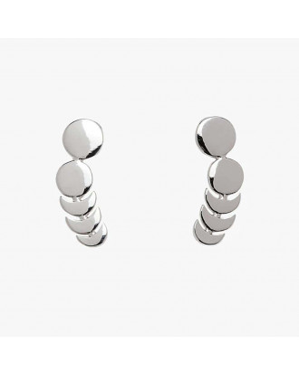 Pura Vida uhani Moon Phases Ear Climber